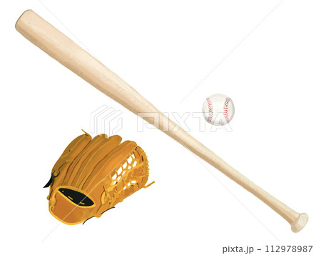 野球道具セット（木製バット） 112978987