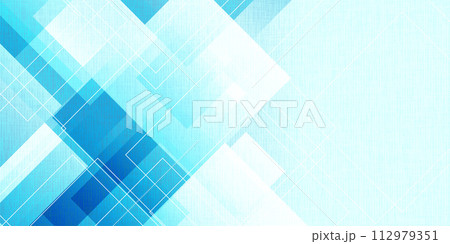 青　テクノロジー　デジタル　テクスチャ　背景	 112979351