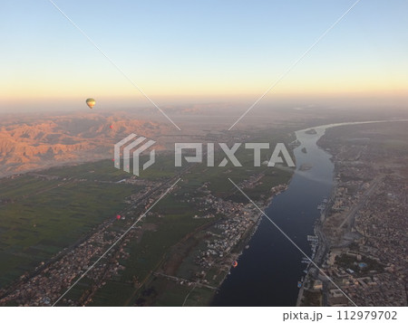 エジプト・ルクソールで熱気球体験 エジプト・ルクソールで熱気球体験 112979702