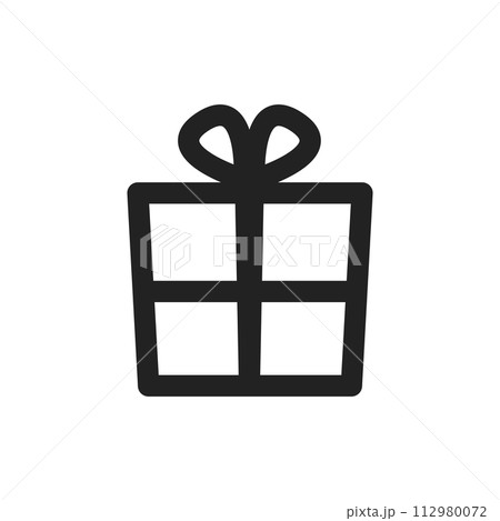 ピクトグラム：プレゼント 112980072