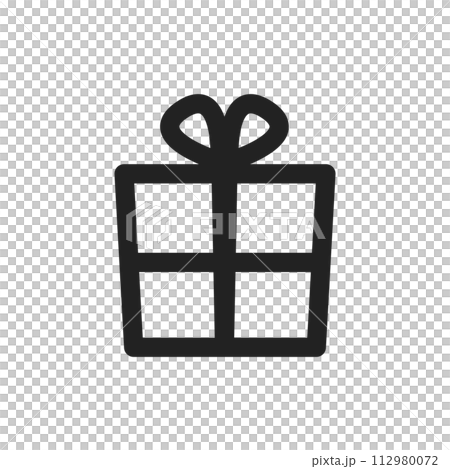 ピクトグラム：プレゼント 112980072