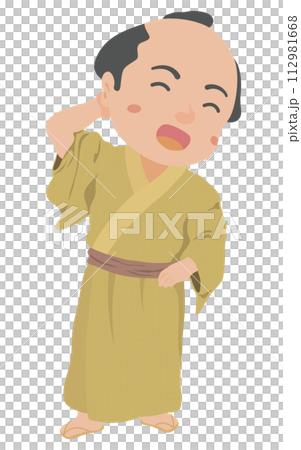 気さくな江戸時代の町人 112981668