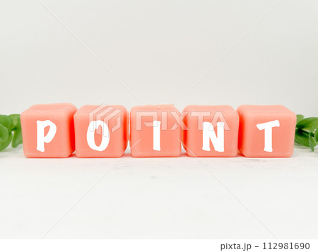 POINTのタイトル文字 112981690