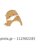 柴犬 子犬のイラスト 112982285
