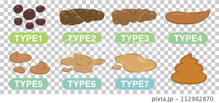 各種便便的插圖 各種便便的插圖 112982870