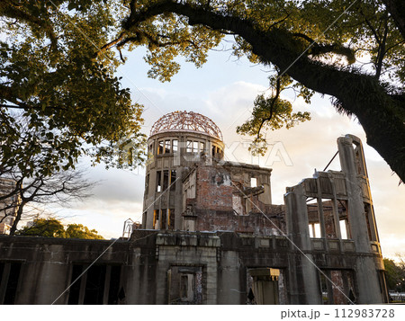 広島　原爆ドーム 112983728