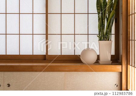 和風部屋 インテリア 和風部屋 インテリア 112983786