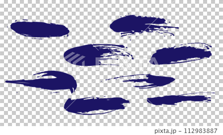 Handwriting of a brush. design materials Handwriting of a brush. design materials 112983887