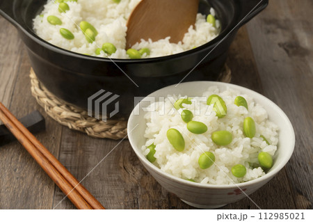 枝豆ご飯　茶碗 112985021