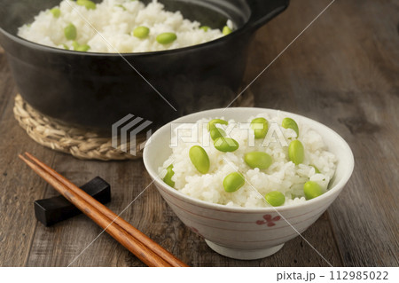 枝豆ご飯 茶碗 枝豆ご飯 茶碗 112985022