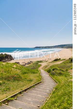 「青森県」大須賀海岸・八戸市種差海岸 112985349