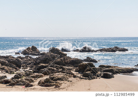 「青森県」大須賀海岸・八戸市種差海岸 112985499