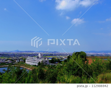 伊予灘サービスエリアより望む松山平野 伊予灘サービスエリアより望む松山平野 112986942