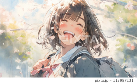 新年度をむかえた女子高生_3 112987131