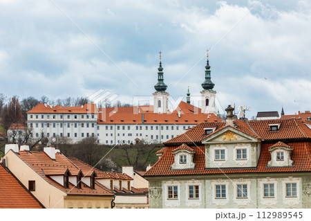Strahov Monastery in historic town Prague, Central Bohemia, Czech Republic Czech Republic Strahov Monastery in historic town Prague, Central Bohemia, Czech Republic Czech Republic 112989545