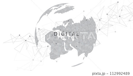 Futuristic digital innovation background for connection global. Futuristic digital innovation background for connection global. 112992489
