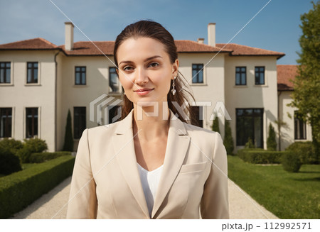 real estate agent real estate agent 112992571
