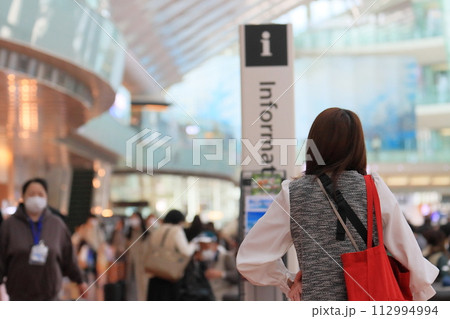 羽田空港のインフォメーション　ピクトグラム 112994994
