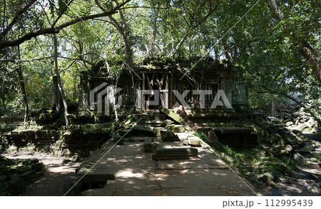 東のアンコール・ワットと呼ばれるベンメリア遺跡へ【カンボジア】 112995439