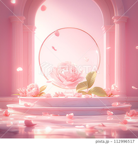 Product Background Picture for Commercial Advertisement and Branding Showcase, Generative Ai 112996517