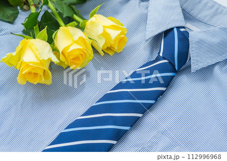 父の日イメージのフリースペース 112996968