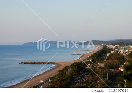 桂浜から見た海岸 112997013