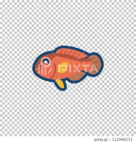 Cute megis illustration 112998151