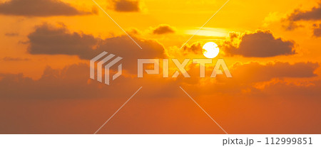 Sunset sky background Sunset sky background 112999851