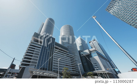 名古屋駅のパノラマ風景 113000287