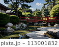 伝統的な日本庭園23 113001832