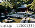 伝統的な日本庭園25 113001834