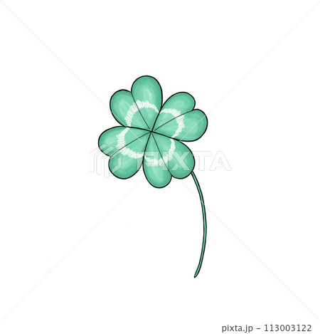 クローバーのイラスト 113003122