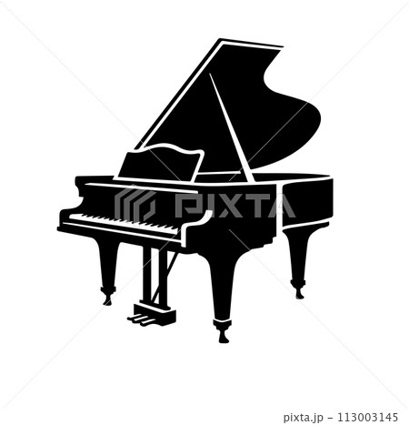 ピアノのイラスト 113003145
