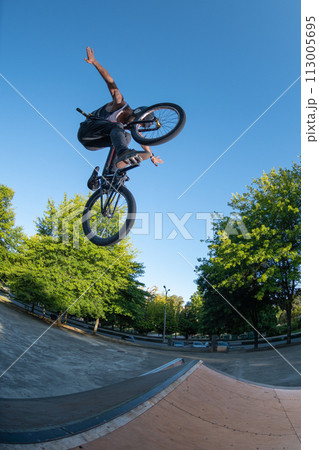 BMX Bike Stunt 113005695
