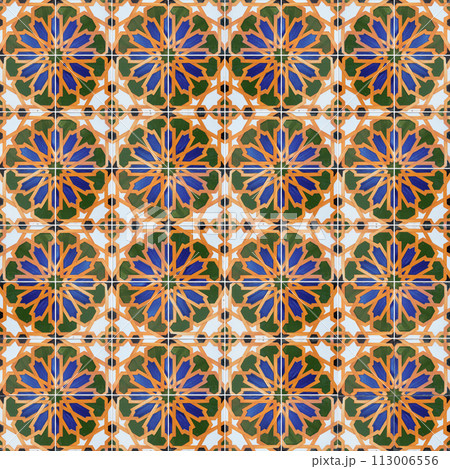 Seamless tile pattern Seamless tile pattern 113006556