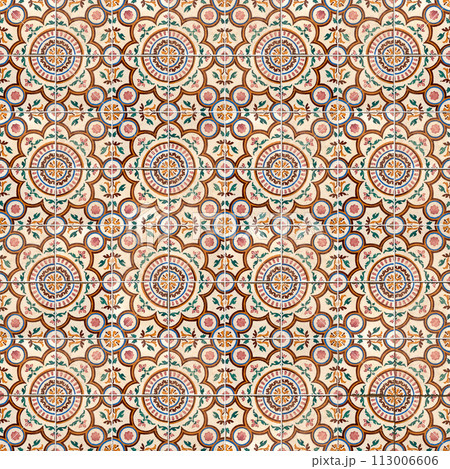 Seamless tile pattern 113006606