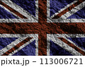 United Kingdom Flag  grunge flag 113006721