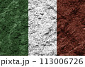 Italy grunge flag 113006726