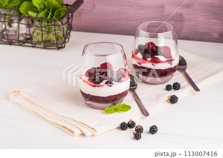 Yogurt desert Yogurt desert 113007416