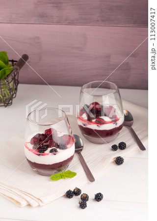 Yogurt desert Yogurt desert 113007417