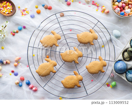 Easter cookies decorating Easter cookies decorating 113009552