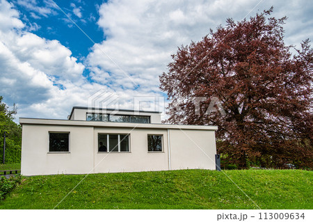 Haus am Horn building in Weimar, Germany. It is the only truly Bauhaus building Haus am Horn building in Weimar, Germany. It is the only truly Bauhaus building 113009634