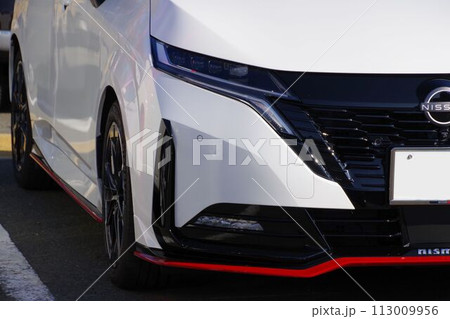 自動車イメージ　日産ノート オーラニスモのフロントマスク 113009956