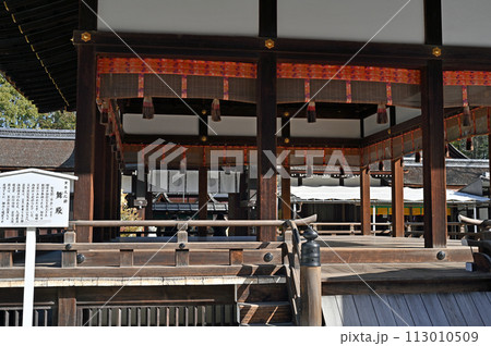 下鴨神社 舞殿 下鴨神社 舞殿 113010509