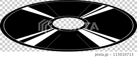 ビジネスアイコン「ROM・ディスク」 ビジネスアイコン「ROM・ディスク」 113010713