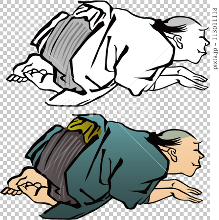 浮世絵　町人　その219 113011118