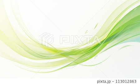 緑と白のグラデーション背景 緑と白のグラデーション背景 113012863
