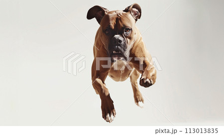 ボクサー犬 image of Boxer Dog No1-23 113013835