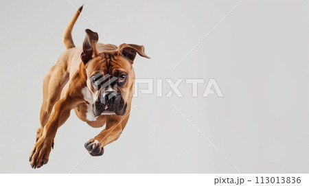ボクサー犬 image of Boxer Dog No1-24 113013836