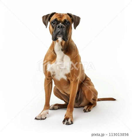 ボクサー犬 image of Boxer Dog No2-10 113013856